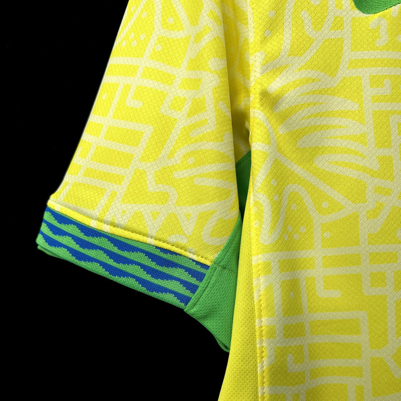 Camisa Brasil - 23/24 - – Amarela Exclusivo
