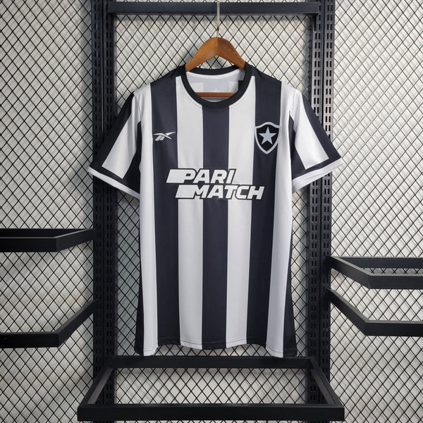 Camisa Botafogo - 23/24 - Preta/Branca – Elegante