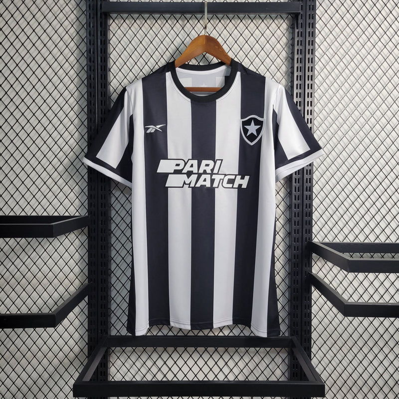 Camisa Botafogo - 23/24 - Preta/Branca – Elegante
