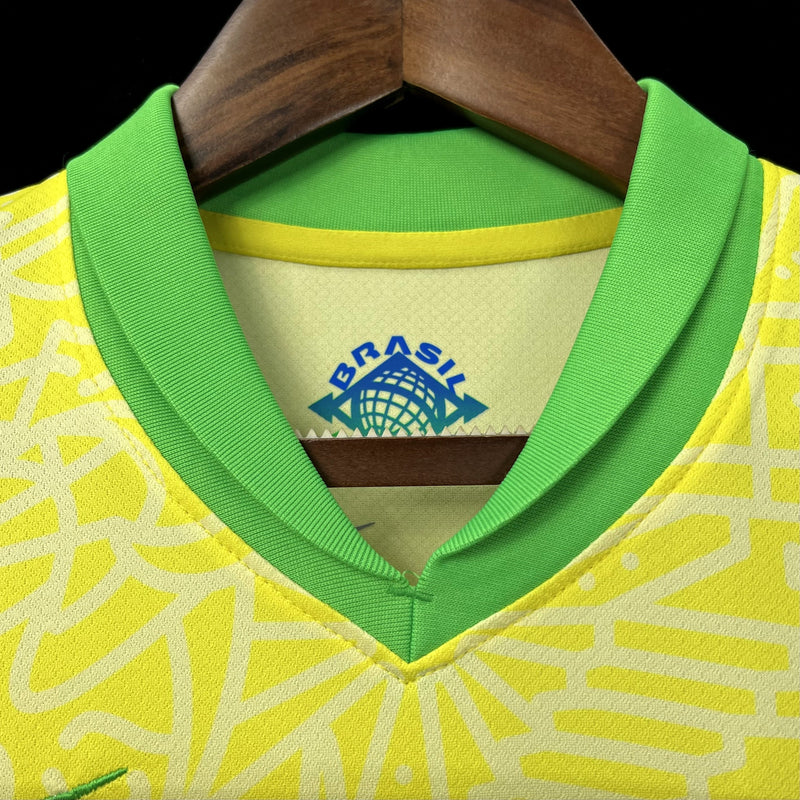 Camisa Brasil - 23/24 - – Amarela Exclusivo