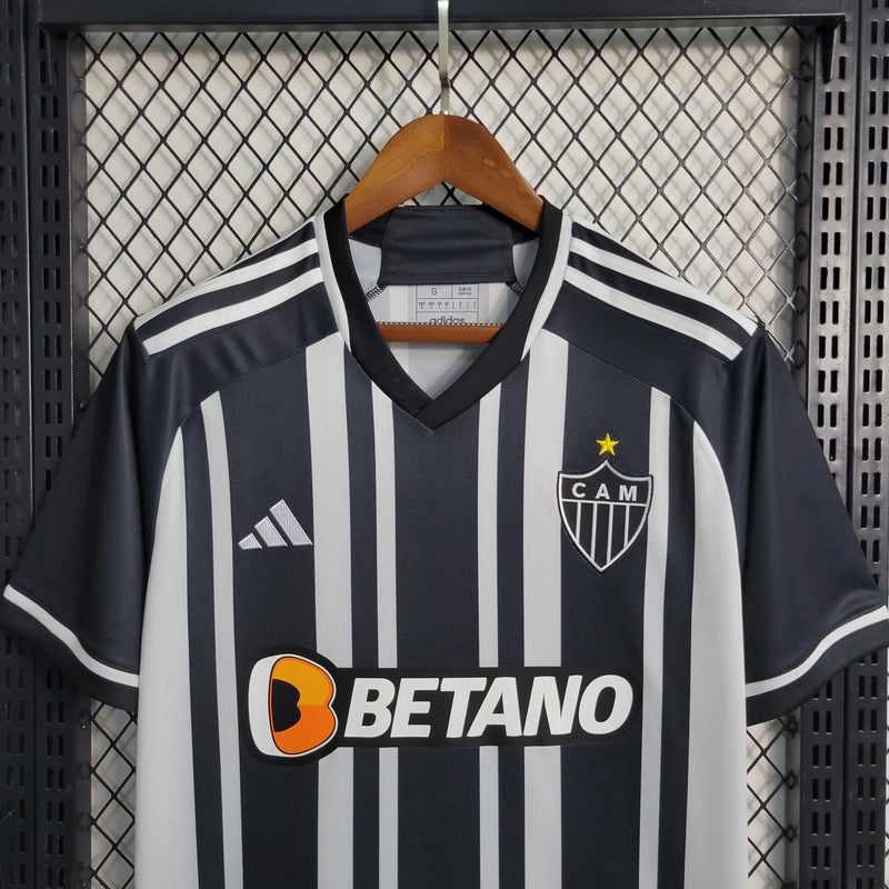 Camisa Atlético Mineiro - 23/24 - – Preta Premium