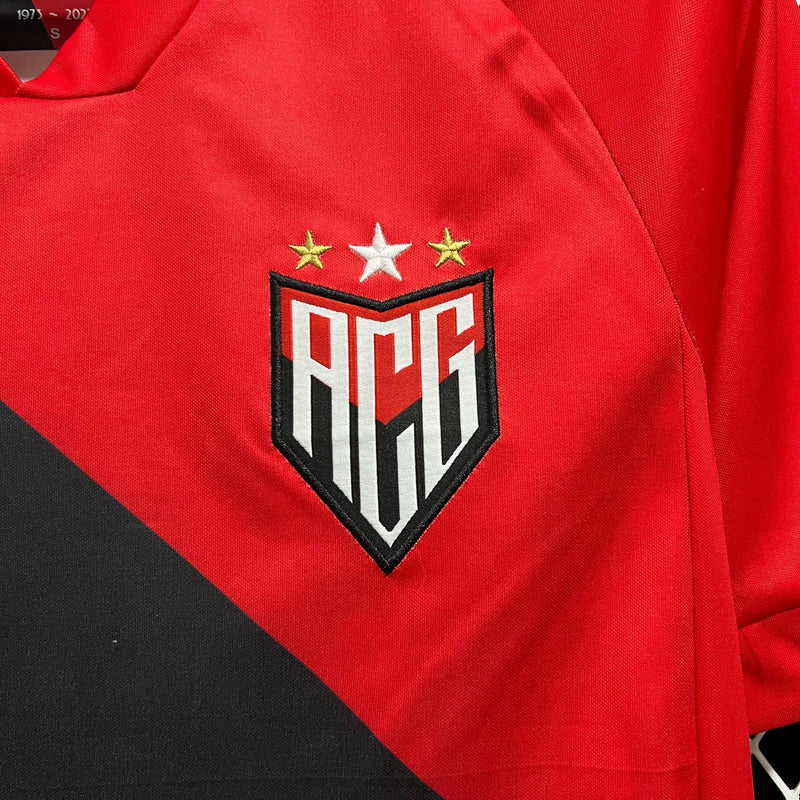 Camisa Atlético Clube Goianiense - 23/24 - – Vermelha Elegante