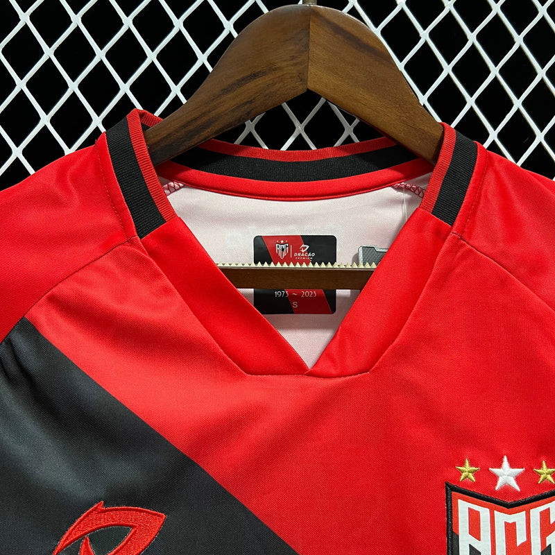 Camisa Atlético Clube Goianiense - 23/24 - – Vermelha Elegante