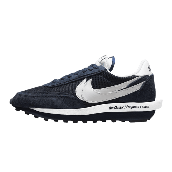 Sacai x Fragment LDWaffle Blackened – Blue Premium