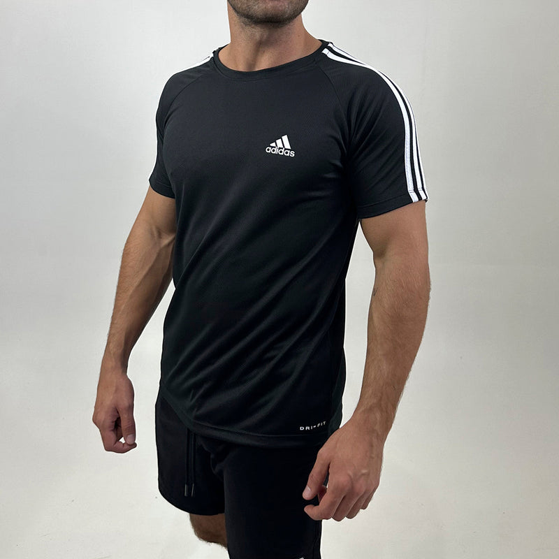 Camiseta Dry Fit III Listras – Ombro Exclusivo