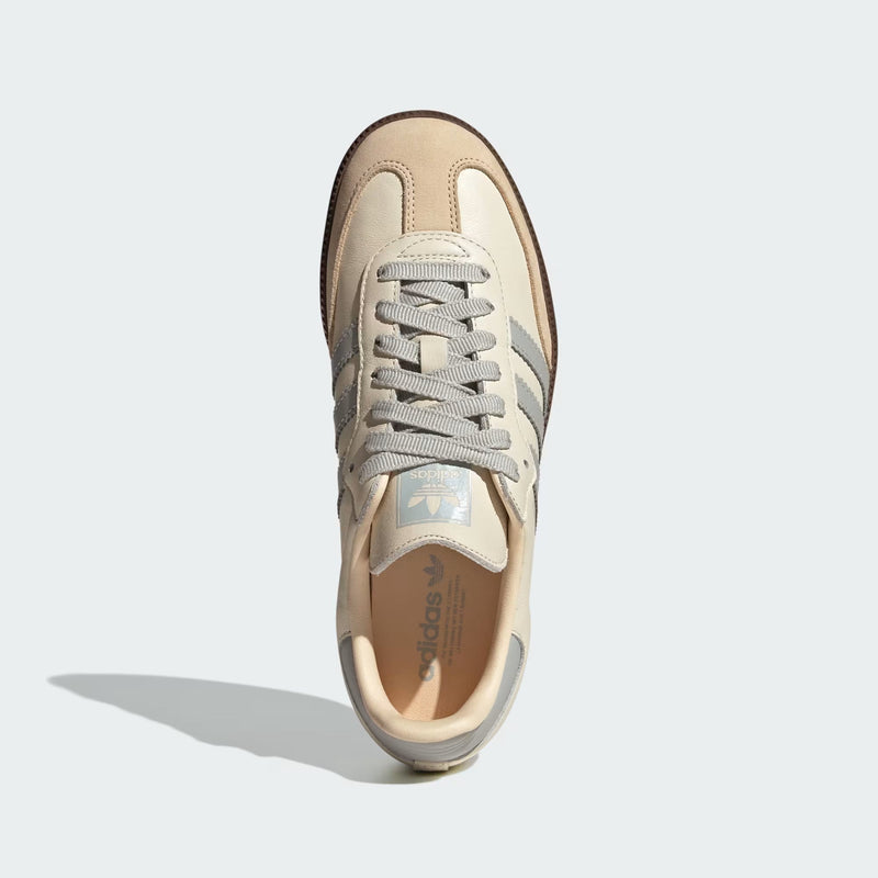 Samba OG Creme e – Cinza Moderno