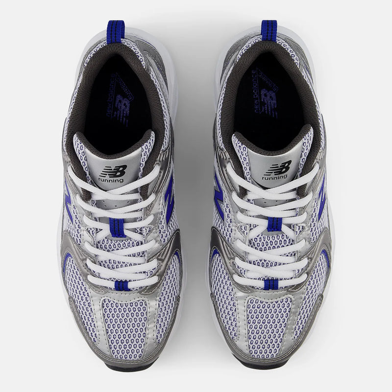 530 Masculino Cinza com – Azul Royal