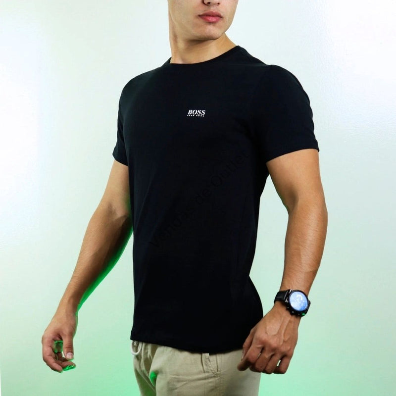 Camiseta ALGODÃO Premium Hugo – Boss Clássico
