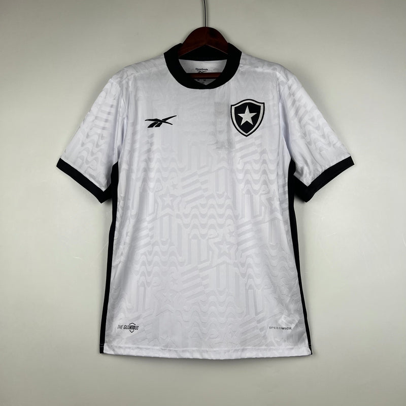 Camisa Botafogo - 23/24 - Preta/Branca – Elegante