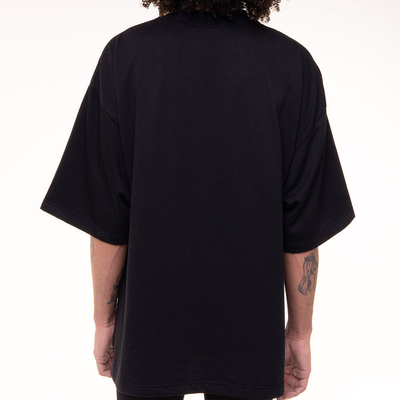 Camiseta Individu Oversized – Black Elegante