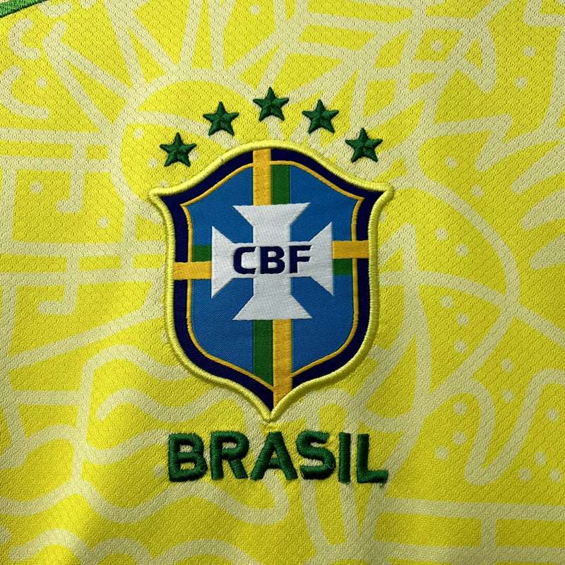 Camisa Brasil - 23/24 - – Amarela Exclusivo