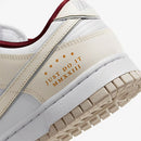 Dunk Low Just Do It White – Phantom Confortável