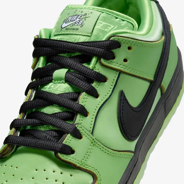 The Powerpuff Girls x SB Dunk Low – Buttercup Clássico